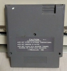 BurgerTime Nintendo Entertainment System NES cartridge only Label Complete