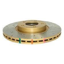 DBA X-GOLD Slotted FRONT Rotors 320mm for Mazda 3 MPS TURBO SPEED 3 /disc brake - Picture 1 of 1