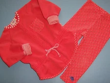 Gymboree VTG girls "GARDEN PARTY" 2 PC SET...SMALL...RAINBOW TAG...1995 FALL