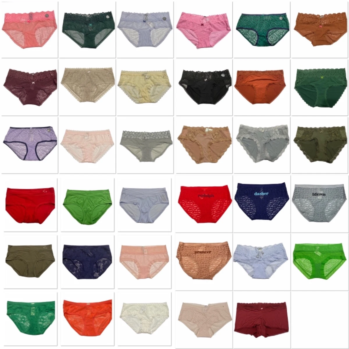 NWT AERIE Panties/Underwear Boybrief Sz S-M-L-XL Lace Silky