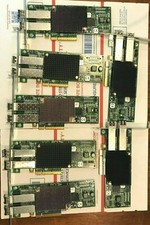 Lot of 2 IBM 10N9824 8GB PCI Express Dual Port Fibre Channel FC Adapte w/ SFP