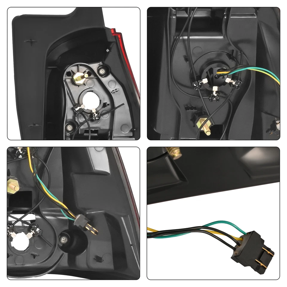 For Toyota 4Runner 2006-2009 Rear Lamps Tail Light Left Driver+Right Passenger - Изображение 4 из 4