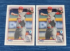 x2 2020 Bowman Draft 1st Edition Ian Bedell Rookie #BD-100  St. Louis Cardinals