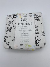 Honest Baby Changing Pad Cover 100 Organic Cotton 16-Inch x 32-Inch Skulls