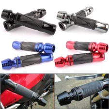 7/8" 22mm Motorcycle Rotatable Throttle Handlebar CNC Aluminum Alloy Hand Grips