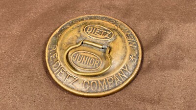 Rare Antique Dietz Lantern Advertising Paperweight Scout Sport Junior 