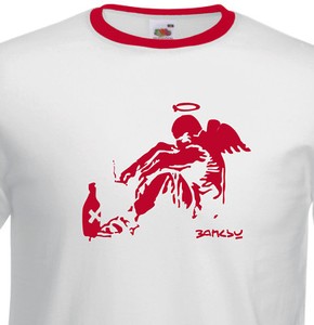 angel graffiti shirt
