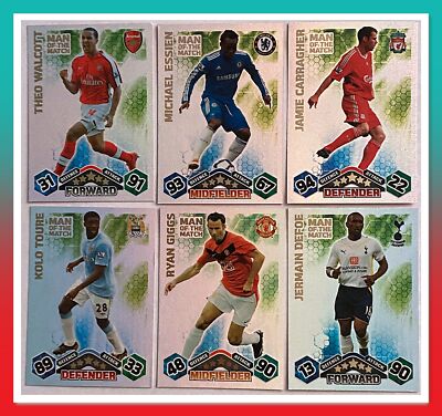 09/10 Topps Match Attax Premier League Trading Cards - Man of the Match
