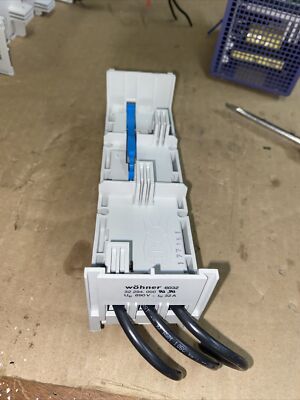 Wohner 6032 32 294.000 Busbar Adapter 690V 32A Used With Warranty (Lot of 3)