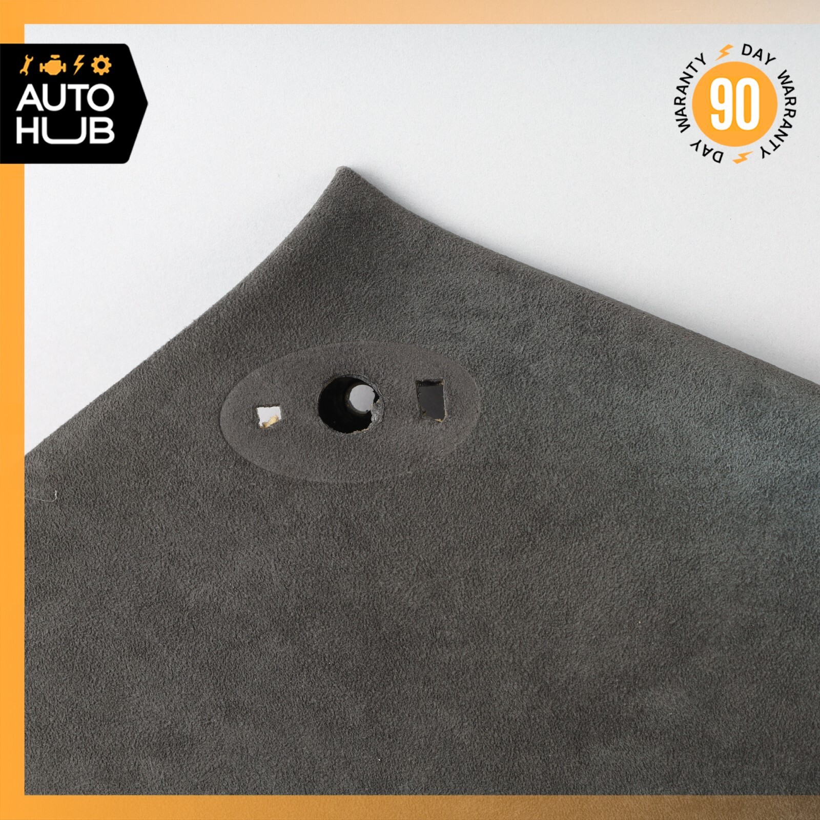 03-13 Maserati Quattroporte M139 Rear Right Quarter Upper C Pillar Suede OEM