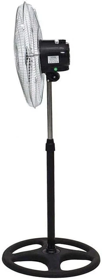 Ventilatore Piantana 5 Pale Acciaio 75W Regolabile Oscillante 3 Velocità Fs40-2 - Immagine 2 di 4