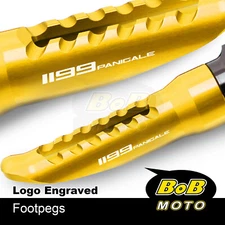 CNC BOB Anti-slip Front Foot Pegs For Ducati 1199 Panigale S/R/ABS 12-16