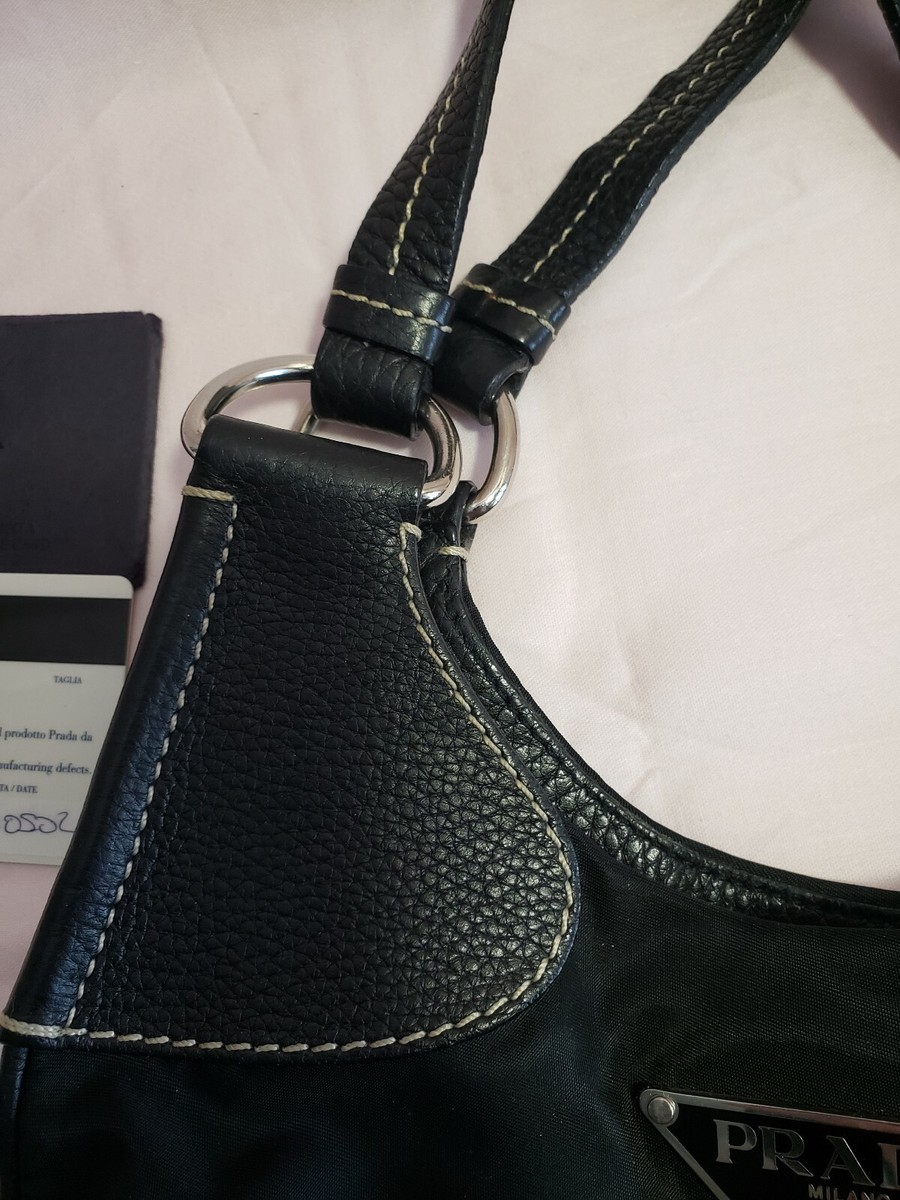 Prada Tessuto Hamal Small Shoulder Handbag | eBay