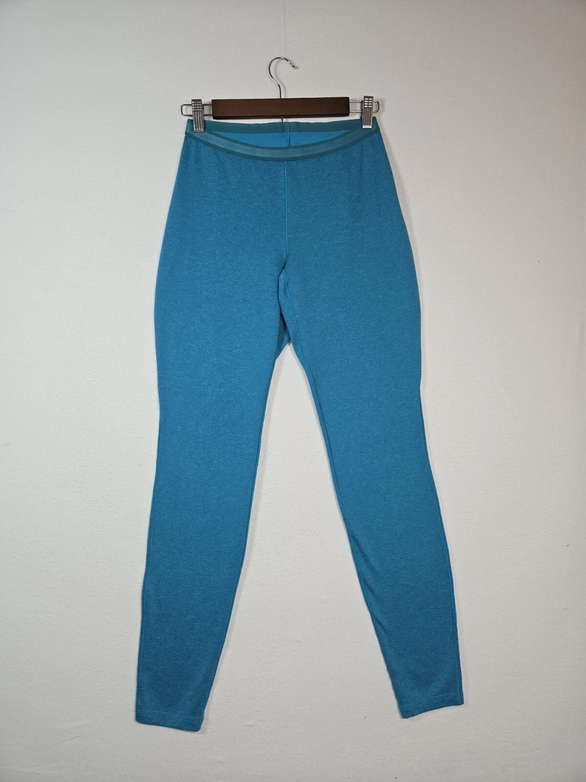 Patagonia Pants Womens Small Blue Base Layer Capilene 3 Midweight Polartec