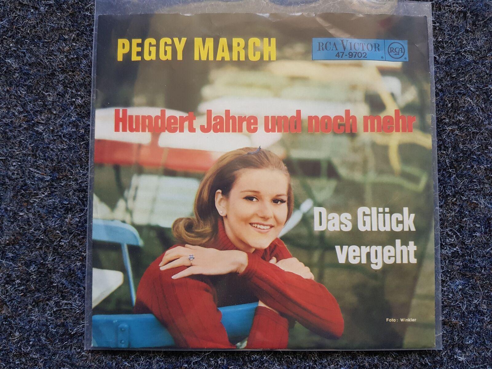 7"" Single Vinyl Peggy March - Hundert Jahre und noch mehr/ Das Glück vergeht