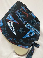 Men/Women Surgical Scrub Cap Lined Miami Very Cool 100 Cotton