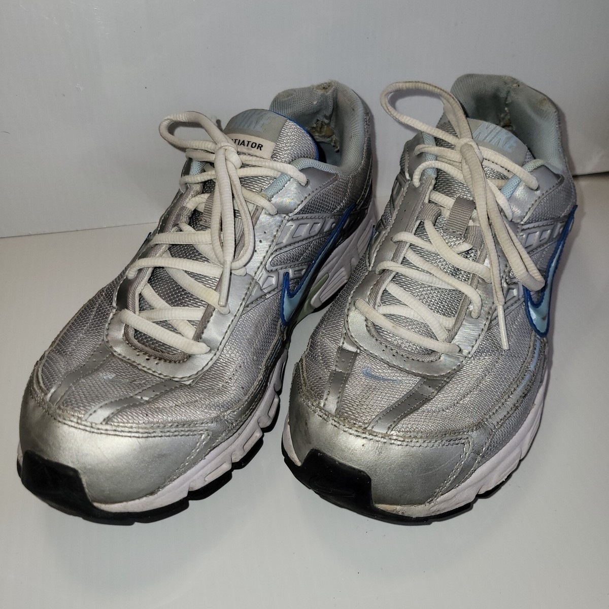 Nike Initiator 394053-001 Womens Sneakers Low Metallic