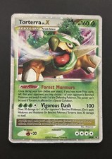 Torterra Lv.X DP09 Black Star Promo Ultra Rare Diamond & Pearl 2007 MP