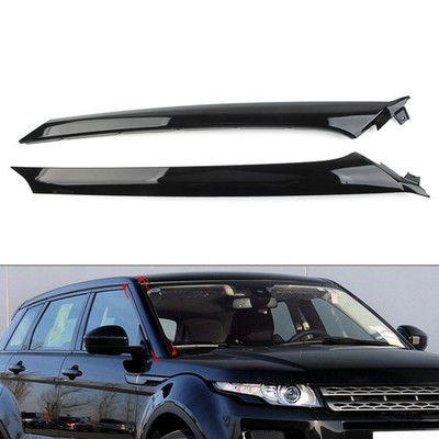 For Land Rover Range Rover Evoque 2012-2019 2x Wind Shield A Pillar Trim Molding