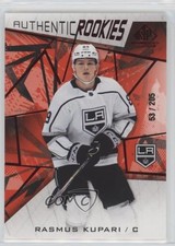 2021 SP Game Used Authentic Rookies Red Fragment 53/205 Rasmus Kupari #147 0n7j