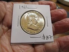 1963-D Franklin Silver Half Dollar~ Beautiful Uncirculated~ With Flashy Luster!