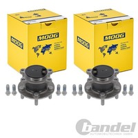 2X Moog RADLAGER-SATZ Radlagersatz Hinten Passend FüR Ford Focus