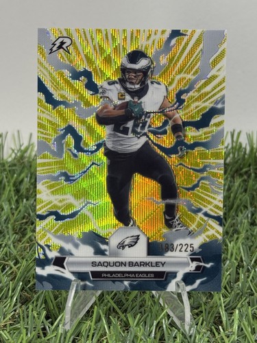 2025 Topps Resurgence Saquon Barkley /225 | YELLOW SURGE | Philadelphia Eagles