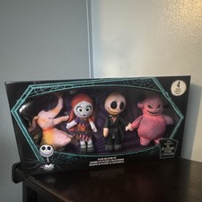 Disney Nightmare Before Christmas Plush Collector Set - 4 Figurines