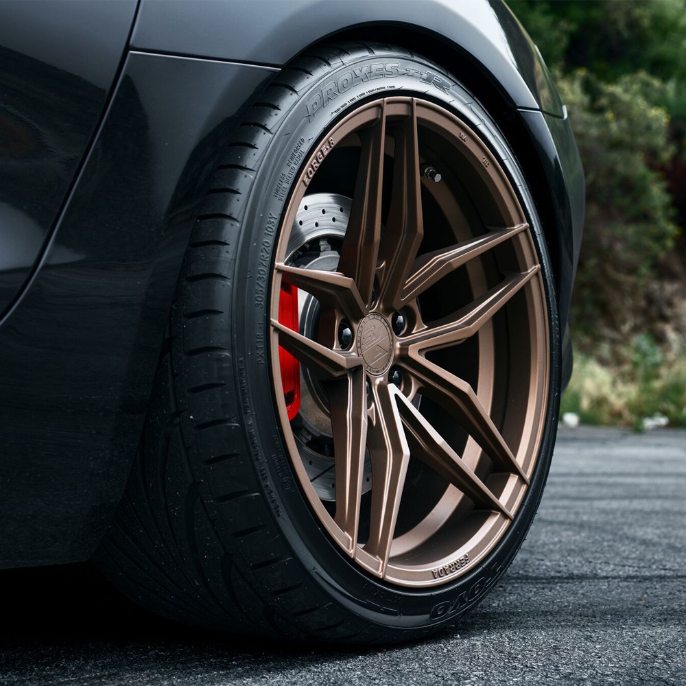 20" FERRADA F8-FR5 BRONZE FORGED CONCAVE WHEELS RIMS FITS AUDI R8
