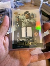 DEREK JETER 2006 Upper Deck Epic Materials Game Pinstripe Jersey Yankees /40