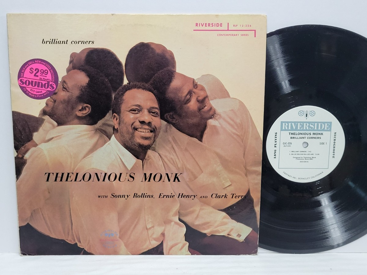 THELONIOUS MONK Brilliant Corners LP RIVERSIDE OJC-026 LP NEAR 