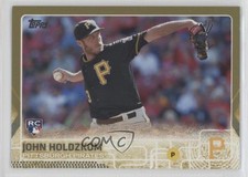 2015 Topps Gold 593/2015 John Holdzkom #581 0l2
