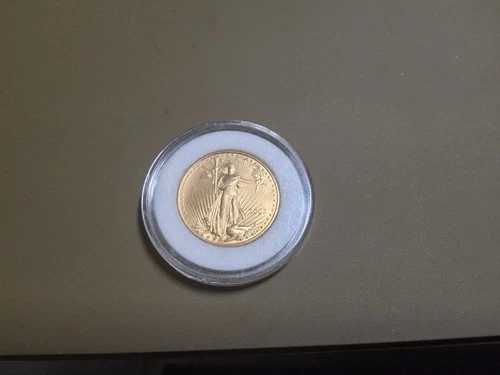 2002 1/4 oz American Gold Eagle $10 BU .9167 Fine Gold Coin – Low Mintage 62,027