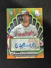 2024 Topps Big League - Opening Act Autographs Blake Rutherford #OAA-BR... 10/25