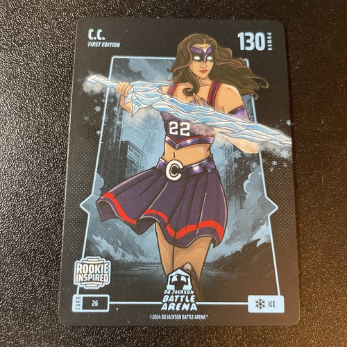 2024 Bo Jackson Battle Arena 1st Ed Ice CC Caitlin Clark Rookie (RC) #26