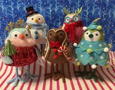 2025 Target Wondershop Featherly Friends ⛄️ 5 Birds Plus FREE 2024 Reunion Bird