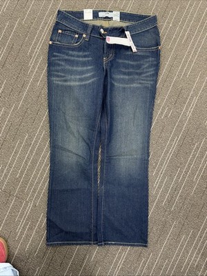 Levi s Jeans Women s 16w 542 Low Rise Washed & Worn Bootcut NWT
