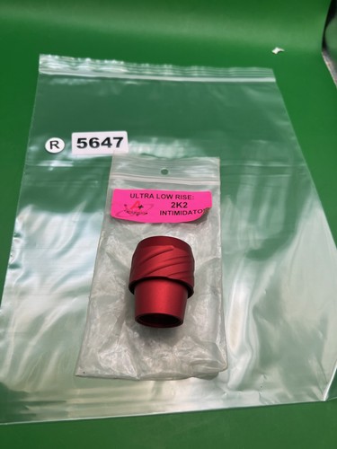 Custom Products Intimidator 2K2 Ultra Low Rise Feedneck Red