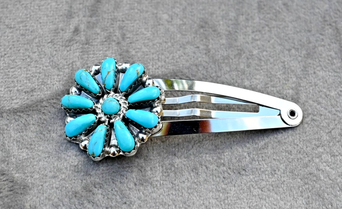新品未使用　青　ブルー　ウェービーヘアピン Blue Vintage Hair Accessories for sale | eBay