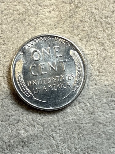 1943 Lincoln Steel Wheat Cent BU UNC High Grade 6435 - Picture 7 of 11