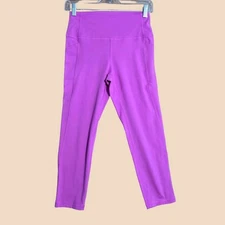 GapFit Leggings Womens Size Medium Purple/Pink Athletic Stretch NEW GAP FIT Yoga