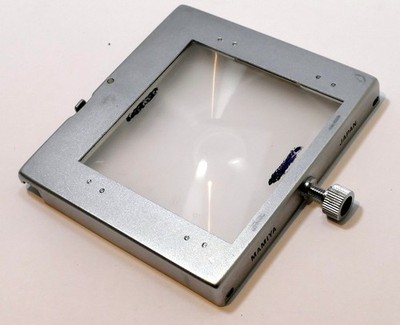 Mamiya Focusing Screen  w/ Frame For C330 F Camera TLR matte center spot