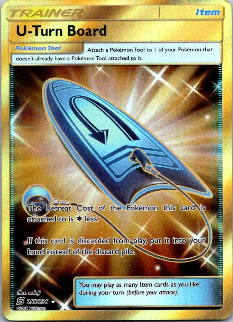 U-Turn Board (Secret)  Secret Rare SM - Unified Minds 255/236