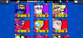 61K TROPHY./45 Max Brawler/Many Max Rank 99/99Brawler/7 LEG/8 Mithic/81 Epic.