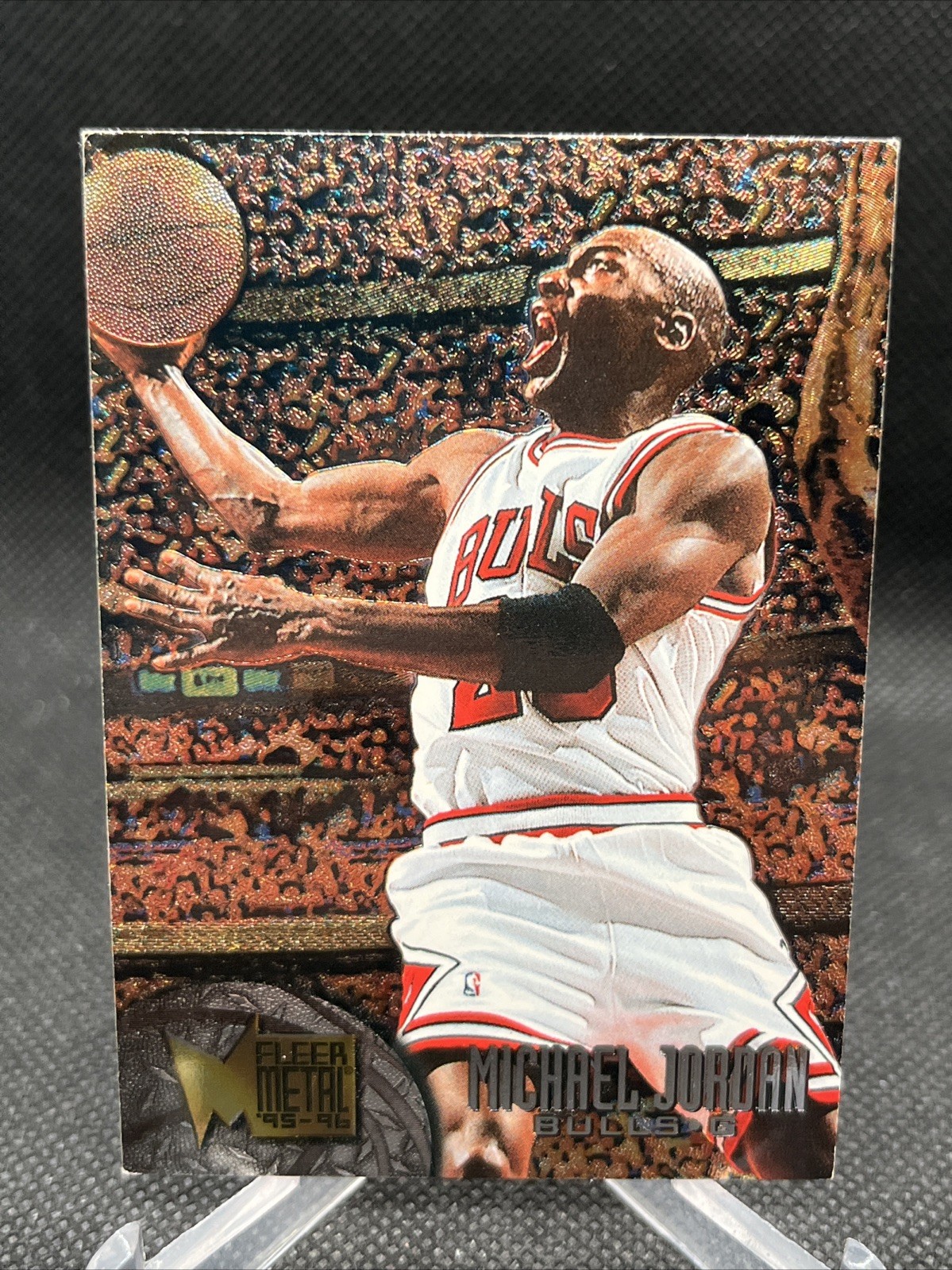 1995-96 Fleer Metal Michael Jordan #13 Bulls