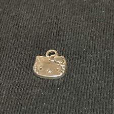 Small Silver Pendant Charm Hellow Kitty  07 For Necklaces Bracelets SANRIO