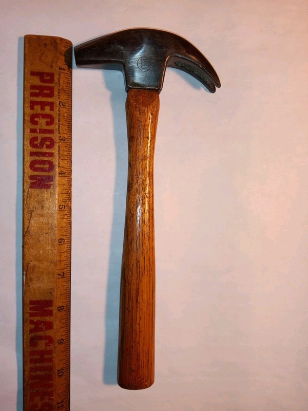 FARRIER HAMMER VINTAGE HORSESHOE HAMMER "E" Nail Hammer Blacksmithing 