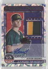 2023 USA Baseball Stars & Stripes Signatures Prime 6/23 Jackson Grounds Auto nd3
