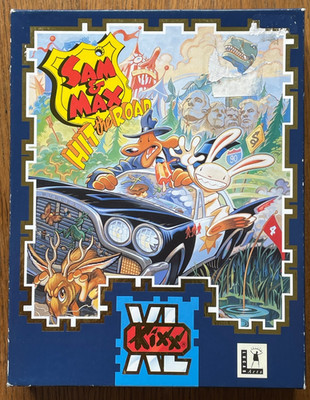 Sam & Max: Hit the Road - Big Box - XL Kixx - RAR - PC CD-ROM
