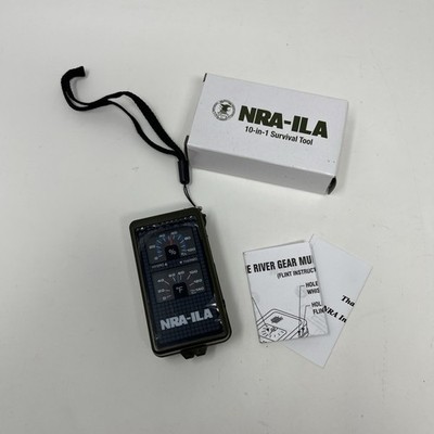 NRA-ILA Stone River Gear Multi-Function 10-in-1 Emergency Tool BRAND NEW